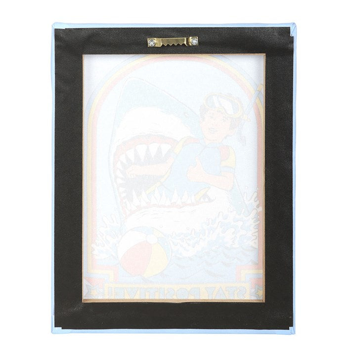 19x25cm Stay Positive Canvas Plaque by Steven Rhodes