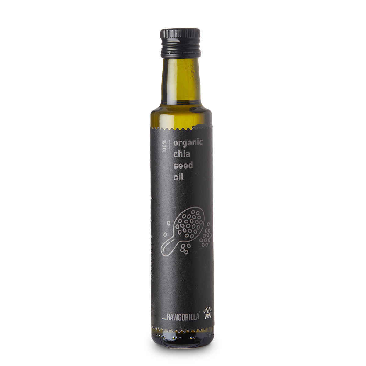 Organic Chia Seed Oil-cold pressed - 250ml - RAWGORILLA