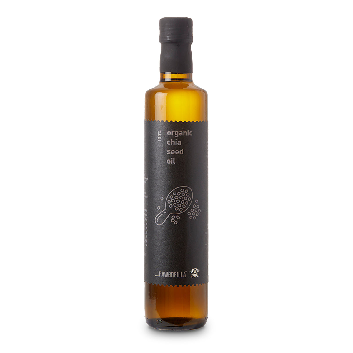 Aceite de Semilla de Chía Orgánico - prensado en frío - 500ml - RAWGORILLA