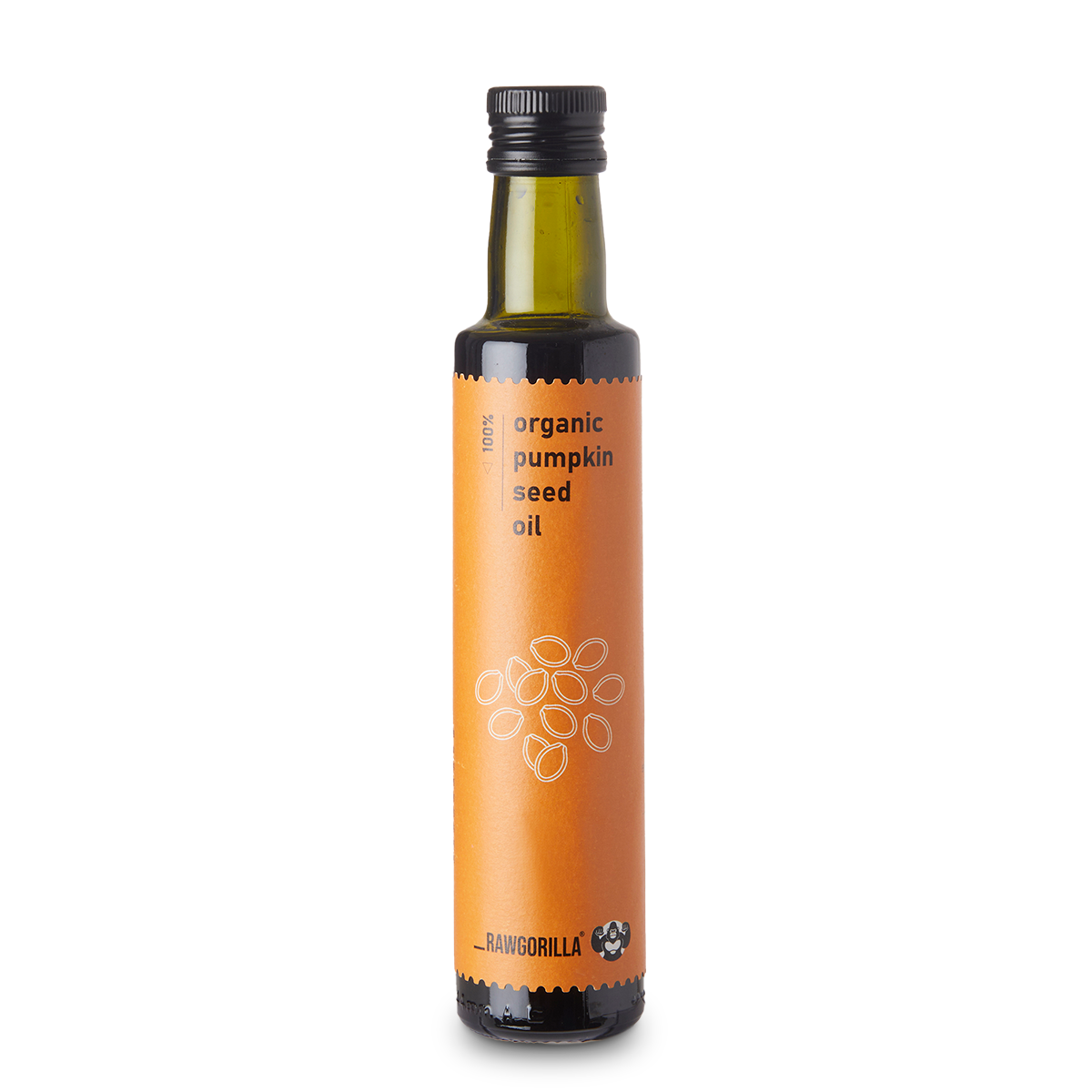 Aceite de Semilla de Calabaza Orgánico Prensado en Frío - 250ml - RAWGORILLA