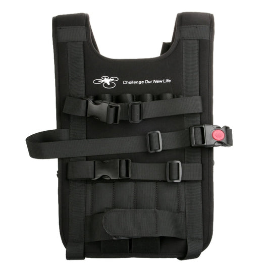Schulter-Rucksack-Tragetasche, Mehrzwecktasche, Nackentragegurt für DJI Phantom 3 / 2 / 1 / Vision+, Trageoptionen für Quadcopter, Fernsteuerung, Akku, Propeller