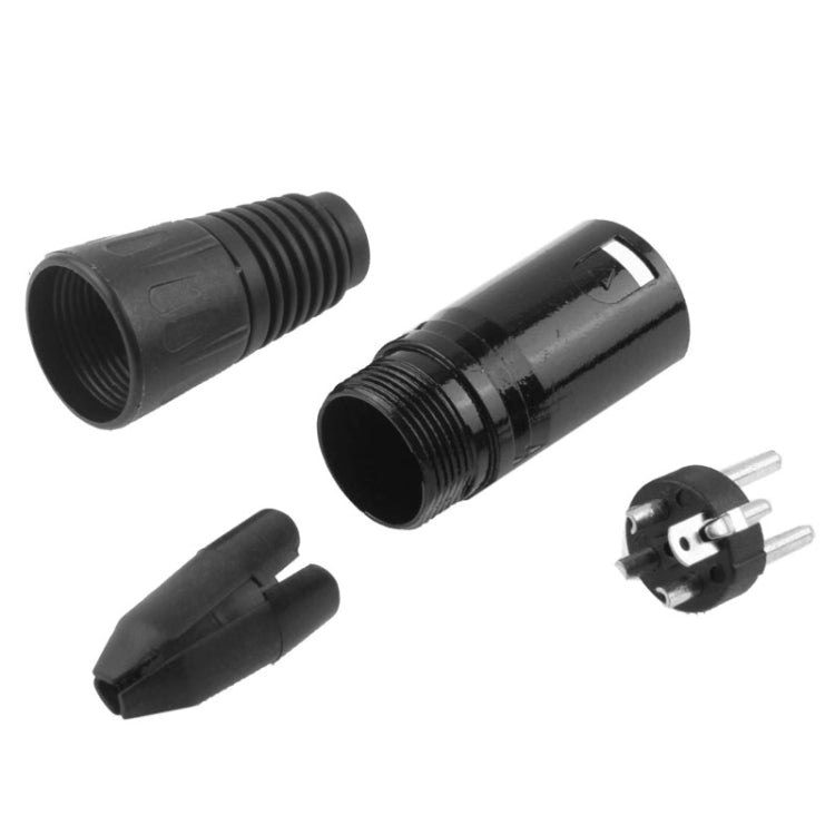 3-poliger XLR-Stecker Mikrofonanschluss Adapter, XLR-Stecker