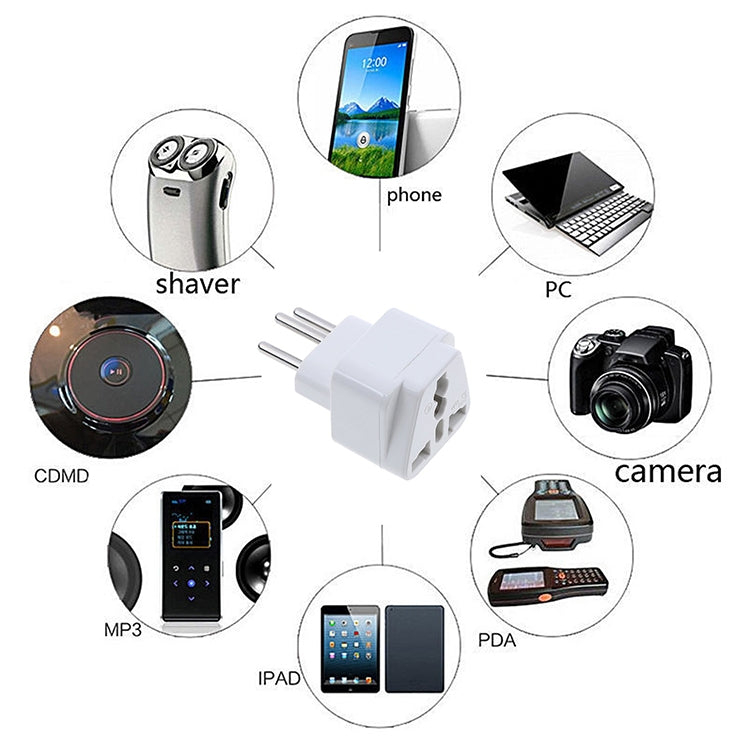 Travel Power Adaptor with Brazil Plug | Multi-Region Compatibility