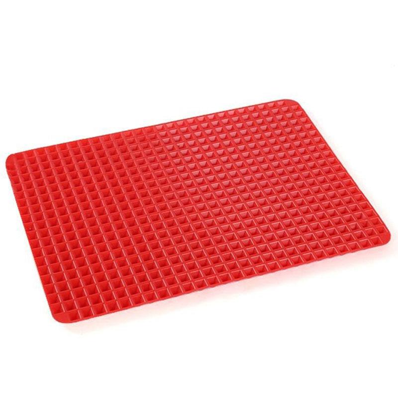 Pyramid Silicone Mat Non Stick Fat Reducing - UK Seller