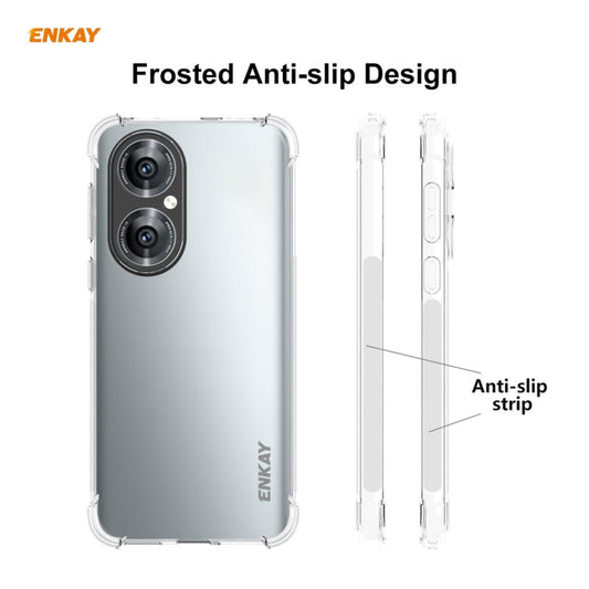 Hat-Prince ENKAY Clear TPU Shockproof Phone Case – Huawei P50 Pro