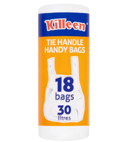 40 x Bolsas Killeen Handy de 30 litros - PAQUETE DE 18