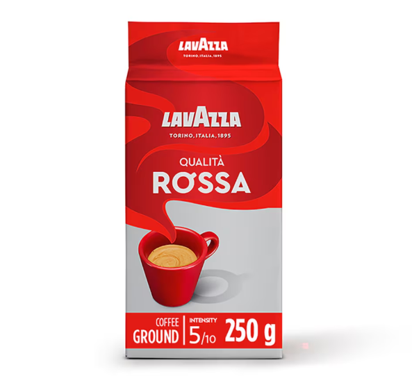 12 x Lavazza Qualitŕ Rossa Café Molido 250G