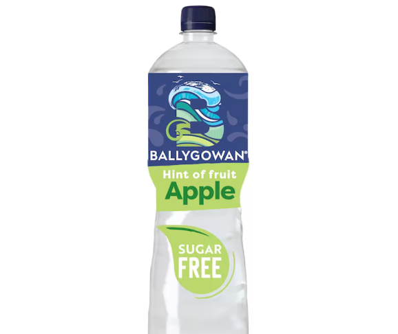 15 x Ballygowan Hint Of Fruit Apfelflasche 750ml