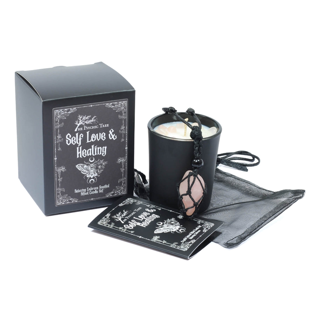 Crystal Infused Ritual Candles - The Complete Set