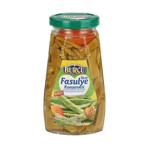 Burcu Konserve Taze Fasulye (Green Beans) 550g