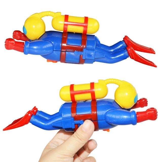 Simulation Taucher Uhrwerkspielzeug Kinder Badespielzeug, Uhrwerkspielzeug