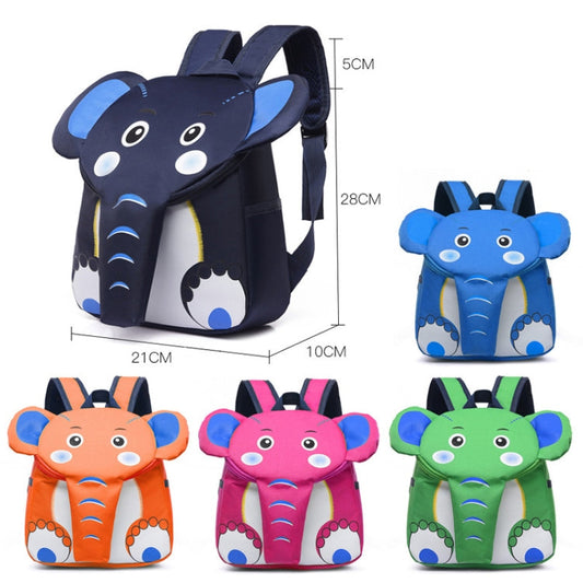 Children's 3D Elephant School Backpack | Cute Animal Kids Bag for Boys & Girls
