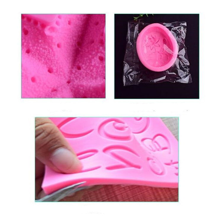 Love Lock & Key Fondant Silicone Mould | Set of 2 | Cake Decorating Tool