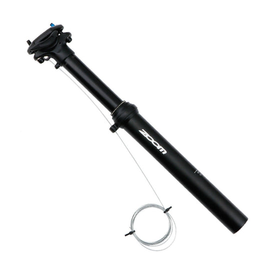 ZOOM Fahrrad Drahtgesteuerte Hydraulische Variostütze Mountainbike-Sattelstütze, 31,6mm 375mm Externe Zugführung, 30,9mm 400mm Interne Zugführung, 31,6mm 400mm Interne Zugführung