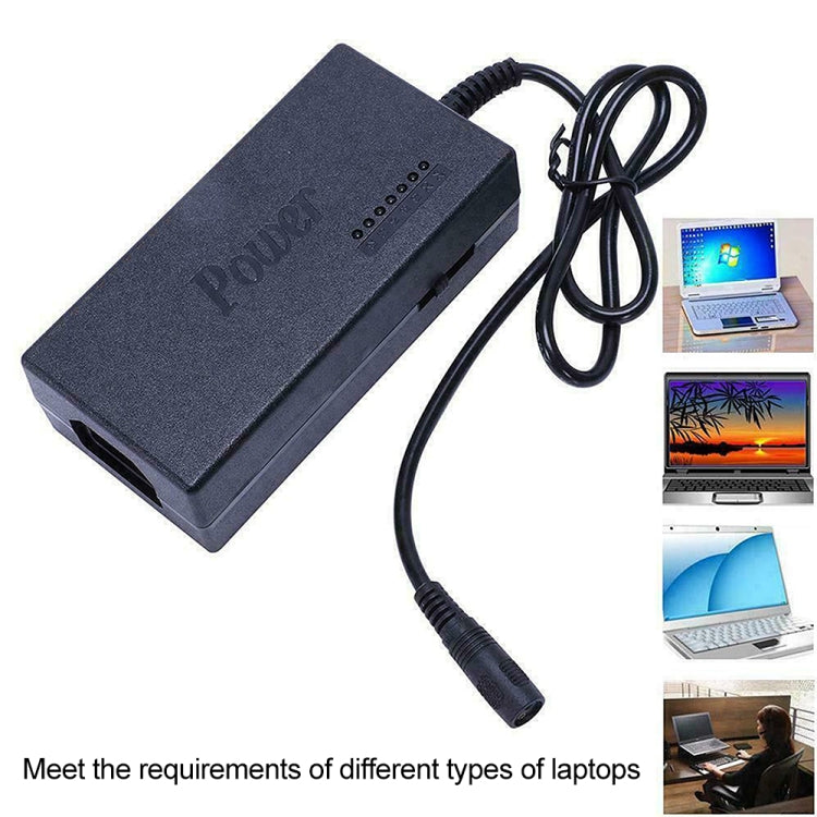 110-220V AC auf DC 12V / 15V / 16V / 18V / 19V / 20V / 24V Universal-Laptop-Ladegerät-Adapter