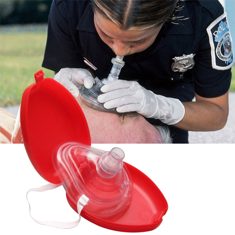 CPR Beatmungsgerät Notfall-Rettung Erste-Hilfe-Atemmaske Mund-zu-Mund-Beatmung Einwegventil Werkzeuge