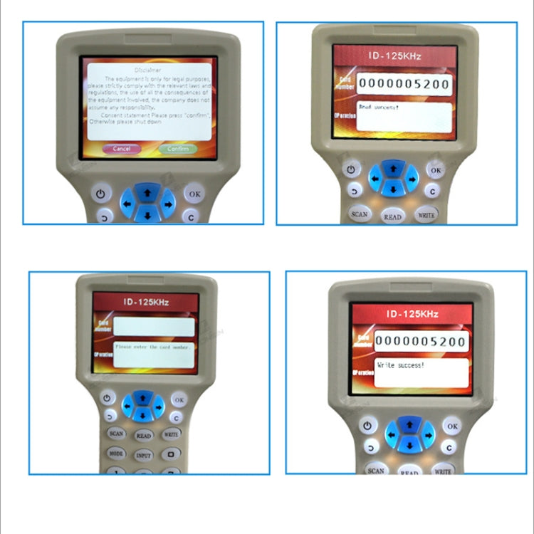 Zonsin ZX-08CD RFID Card Programmer – 125KHz & 13.56MHz