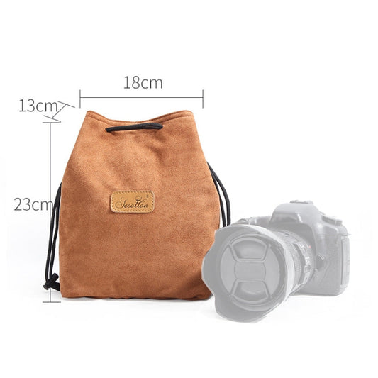 Camera Lens Bag – Cotton Liner Shockproof Protective Pouch