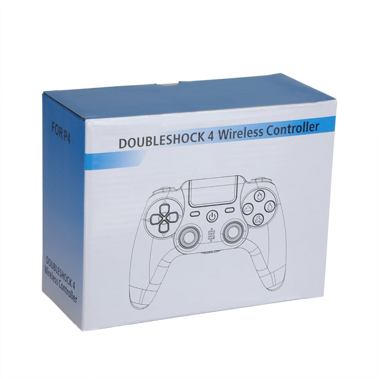 ZR486 Kabelloser Gamecontroller für PS4, Weiß, Schwarz, Burst, Lila Sternenhimmel