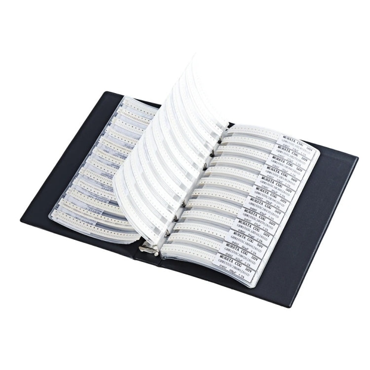 0402 SMD Capacitor Sample Book | 50V Glass Glaze Film Components