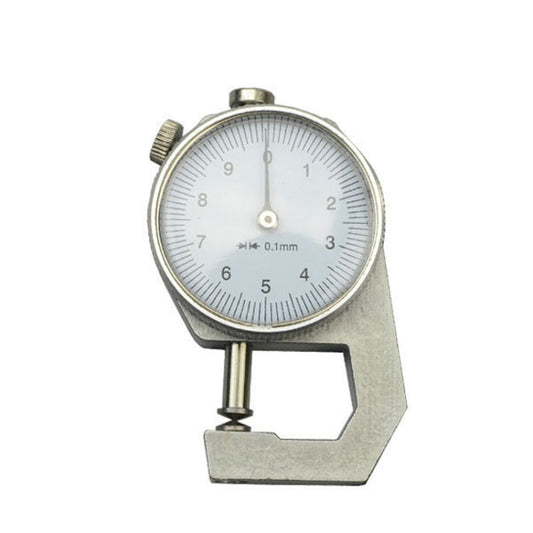 Medidor de espesor de cuadrante 0-10 mm – Comprobador de espesor de precisión