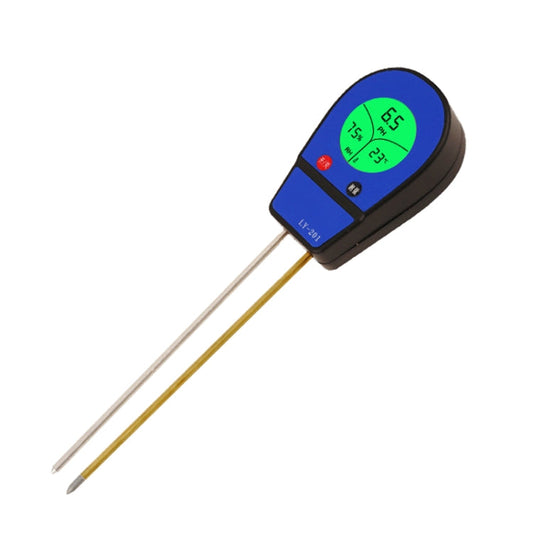 3-in-1 Soil pH, Moisture & Temperature Tester | Digital Garden Meter