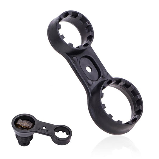 ZTTO Llave de tapa de hombro para horquilla de bicicleta de montaña - Herramienta neumática para quitar amortiguadores para Suntour XCT/XCM/XCR (juego de 5 piezas)