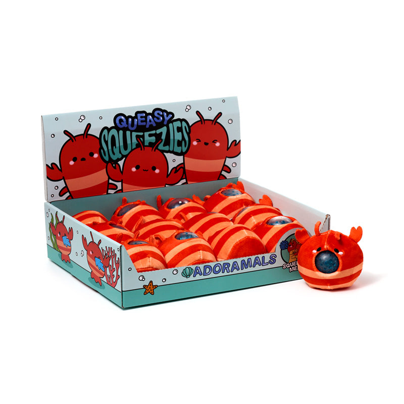 Queasy Squeezies Fidget Toy - Adoramals Lobster