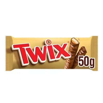 32 x Twix Karamell & Milchschokolade Riegel 50G
