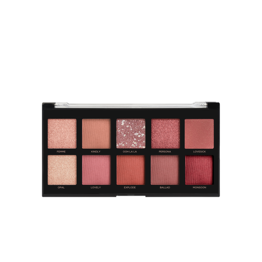 MAUVES | 10 FARBEN LIDSCHATTENPALETTE