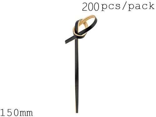 GrandFlavor Bamboo Knotted Skewers - Eco-Friendly Catering Accessory