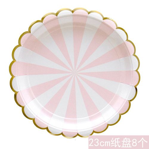 Casame Elegant Disposable Tableware Set for Events & Parties