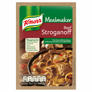 16 x Knorr Fix für Rindergeschnetzeltes Stroganoff 50g