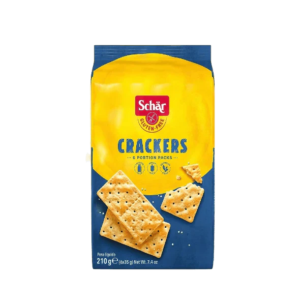 5 x Galletas Saladas Sin Gluten Schär 6 X 35G (210G)