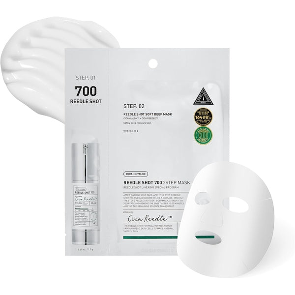 VT Cosmetics Reedle Shot 700 2-Step Face Mask - 1 Face Mask (25g)