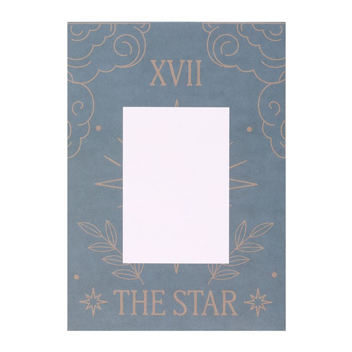 The Star Vintage Tarot Necklace on Greeting Card