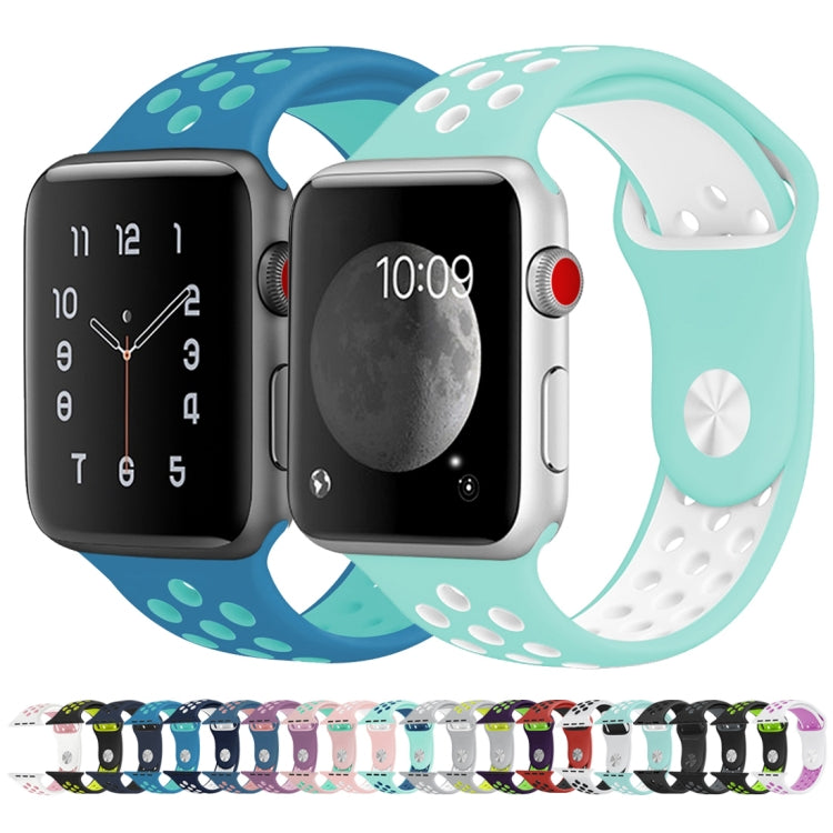 Silikon-Sportarmband für Apple Watch | 38-49mm | Kompatibel mit allen Serien