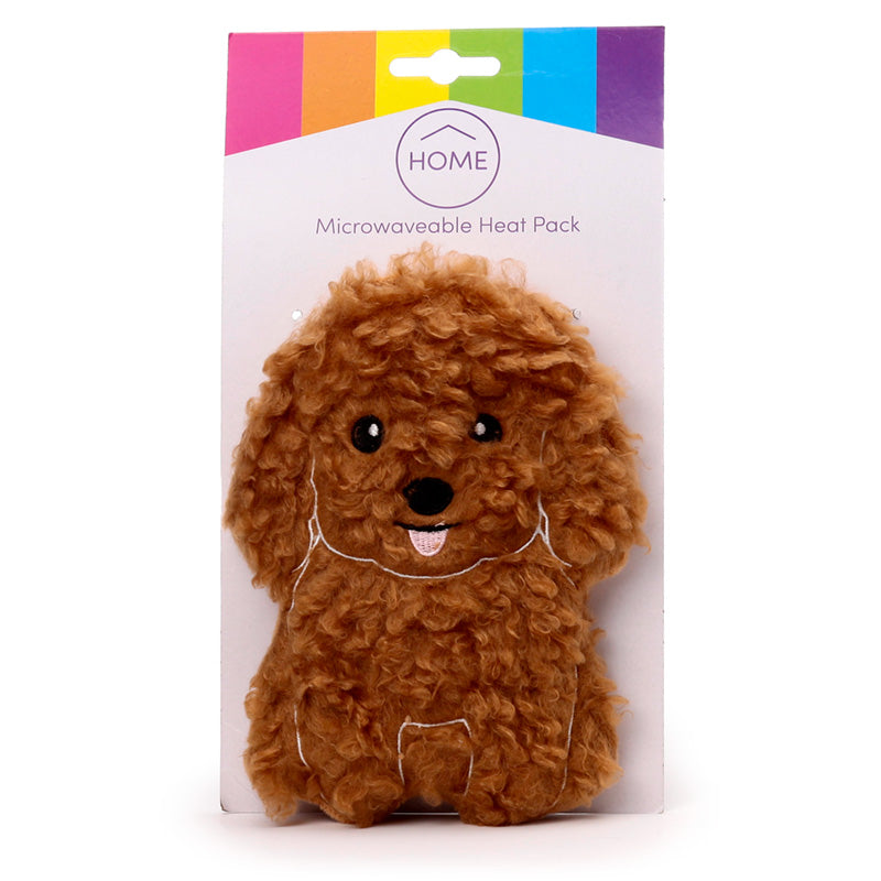 Microwavable Plush Lavender Heat Pack - Cavapoo Fluffy Dog