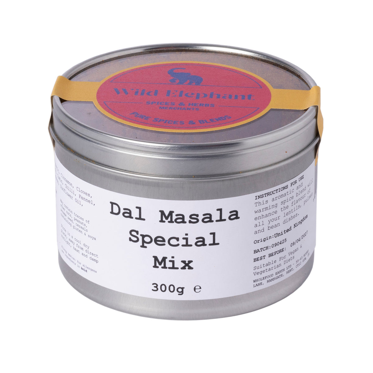 Wild Elephant Dal Masala Special Mix | Lentil Spice Blend