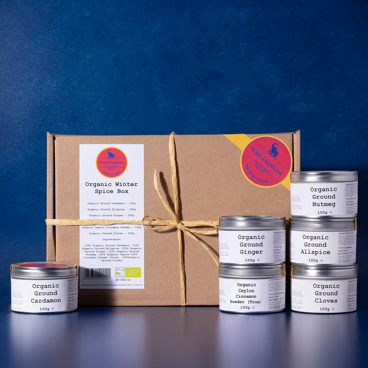 Organic Winter Spice Box - Wild Elephant