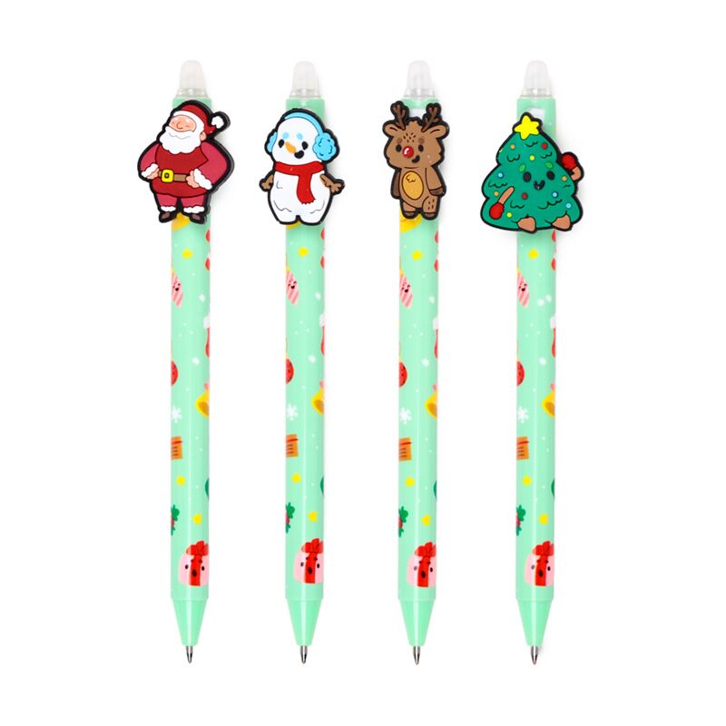 Jingle Bunch Christmas Erasable Pen with Topper
