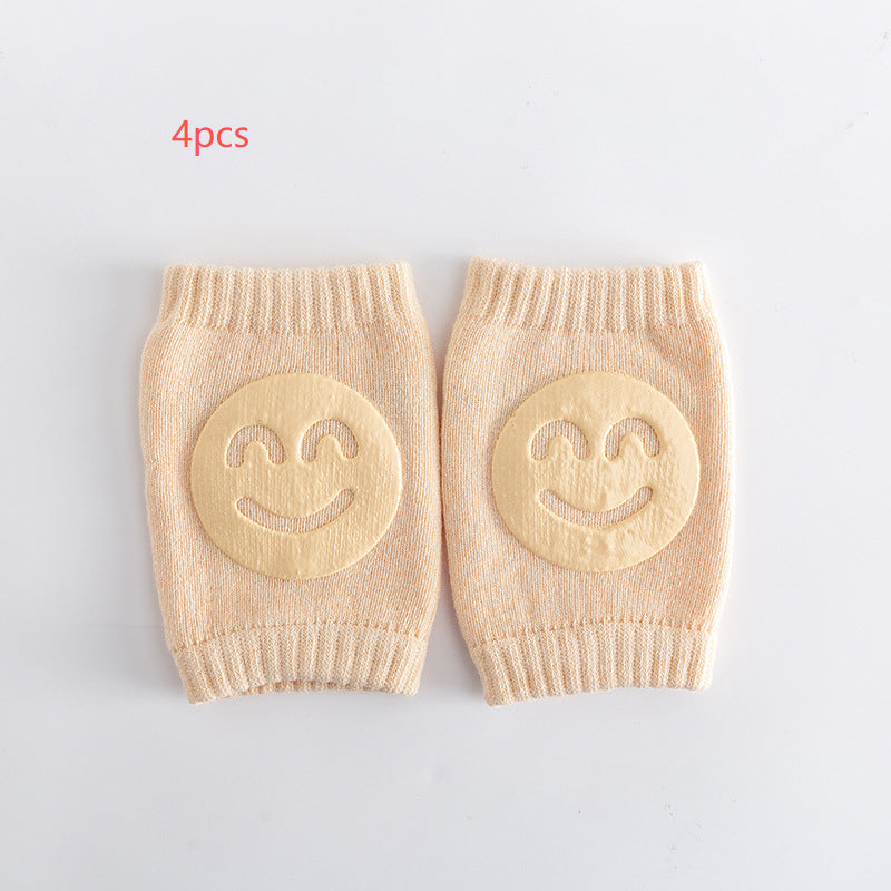 Summer Terry Baby Socks Toddler Crawling Knee Pads
