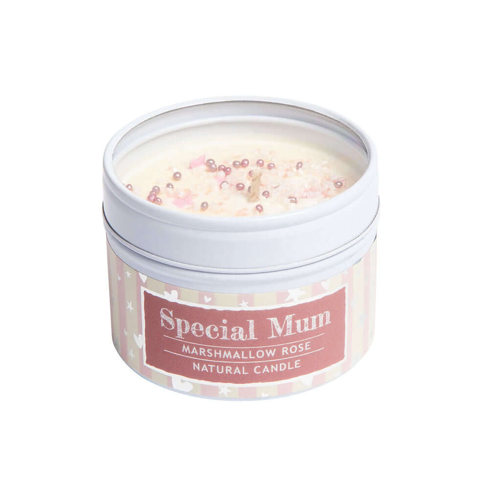 Special Mum Sentiment Candle | Marshmallow Rose Scented
