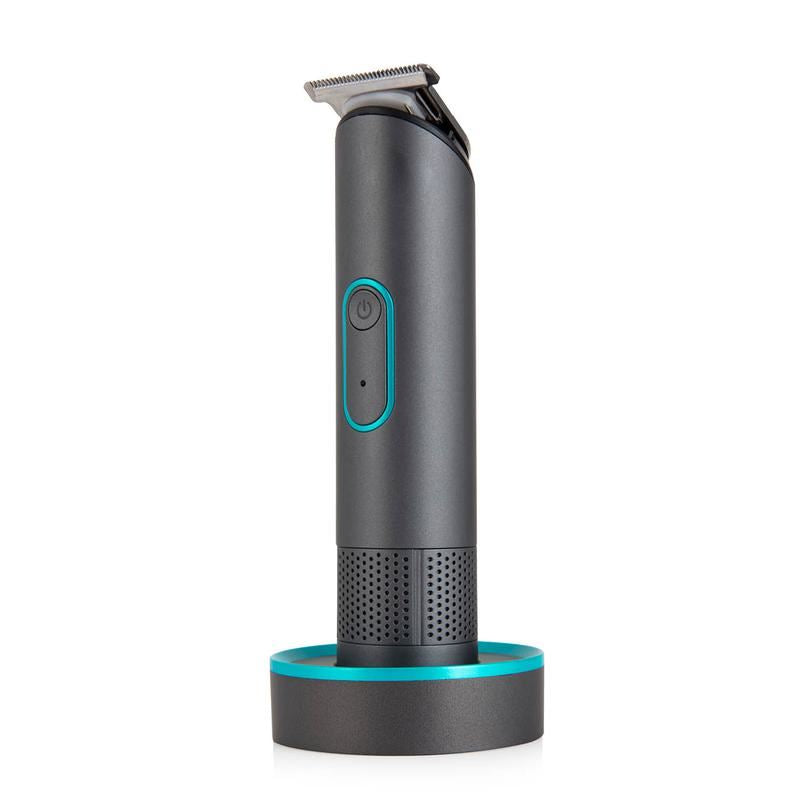 Carmen Titan Cordless Hair Clipper Set Titanium And Blue