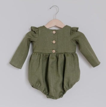 Newborn Baby Girl Rompers for 0-24M Long Sleeve Romper Jumpsuits One-piece Fashion Organic Cotton