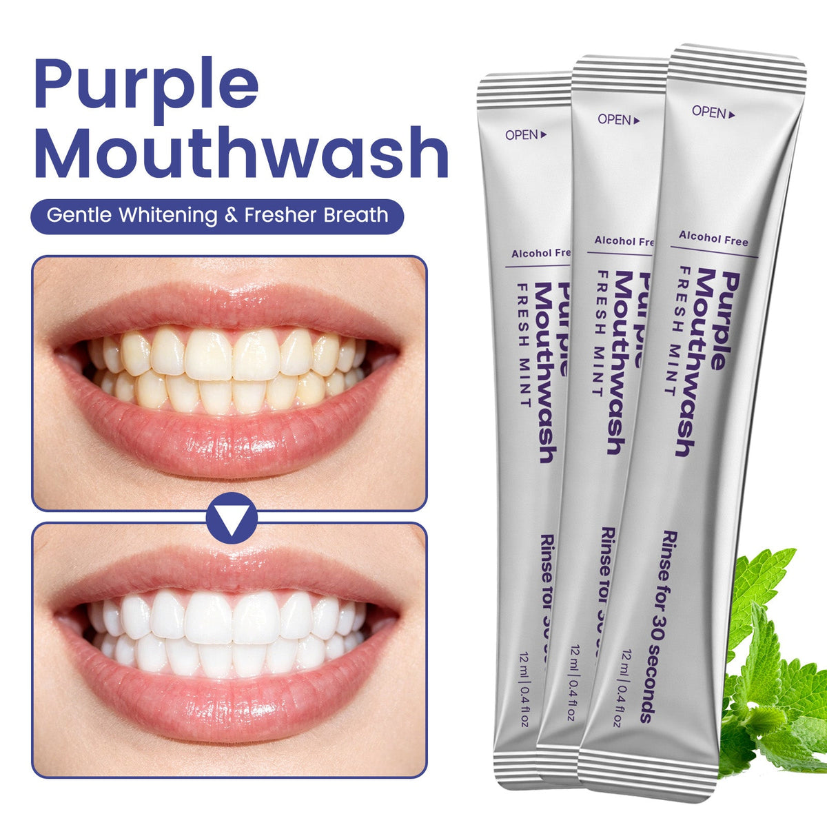 Mint Portable Mouthwash 20pcs
