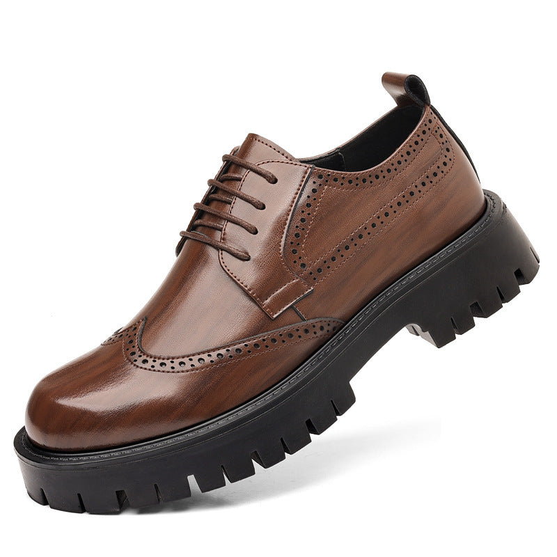 Autumn Mens Shoes Vintage Work Boots