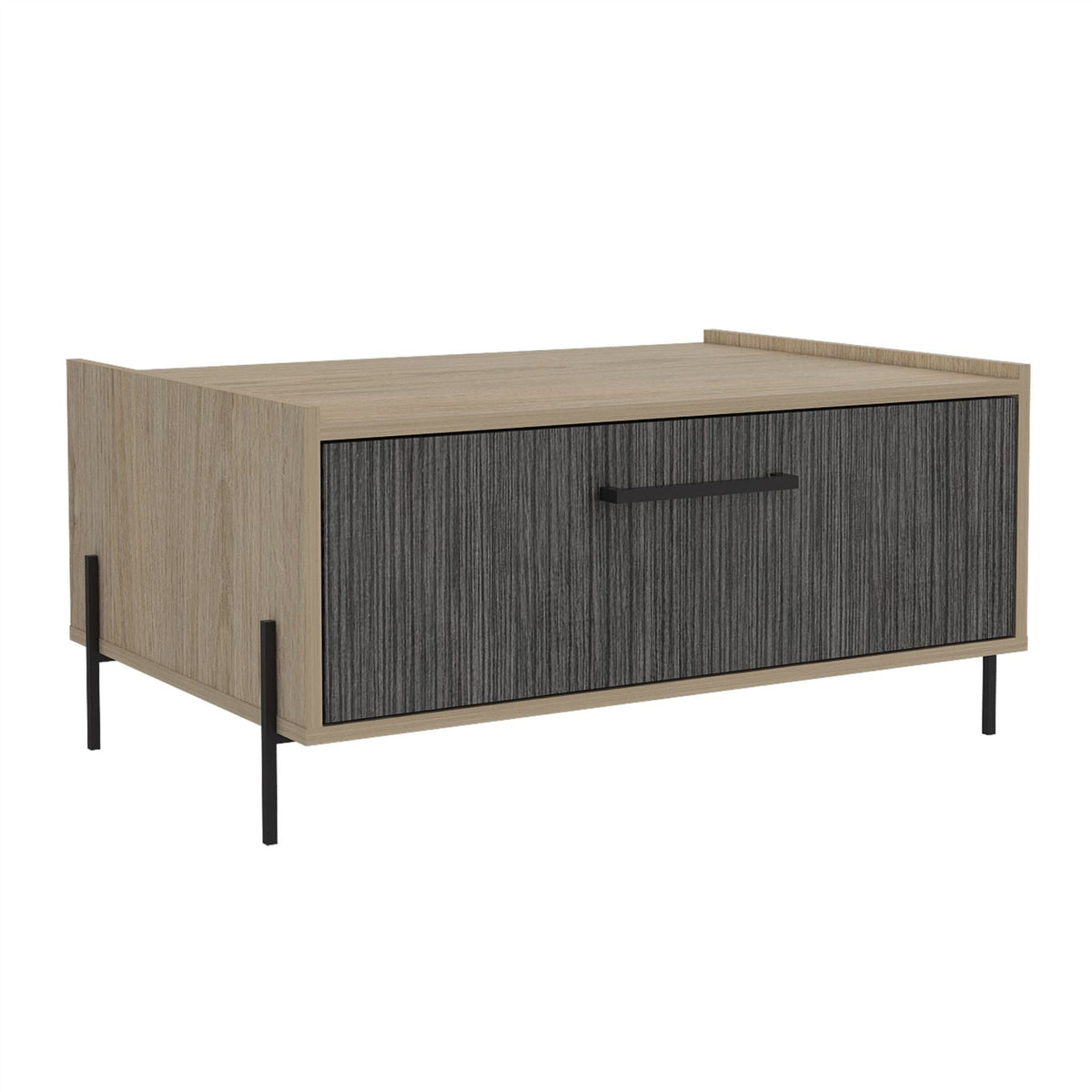 Harvard Washed Oak Storage Coffee Table