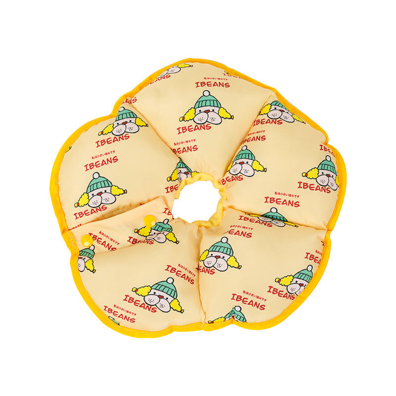 Anti-licking And Anti-scratching Cute Sun Flower Headgear Collar