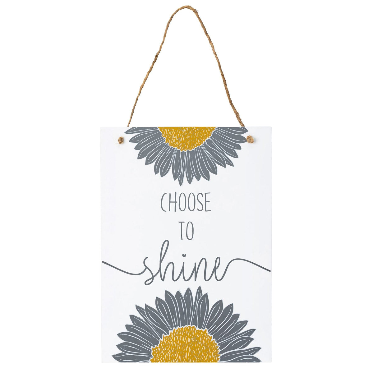 Artisan Flower Hanging Wall Sign